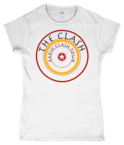 The Clash, Radio Clash Tour 1981, T-Shirt, Women's