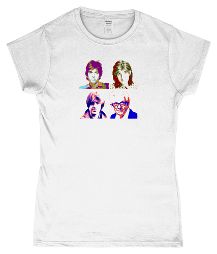 Nick Lowe, Warhol, T-Shirt, Women's