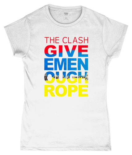 The Clash, Give 'Em Enough Rope, T-Shirt, Women's