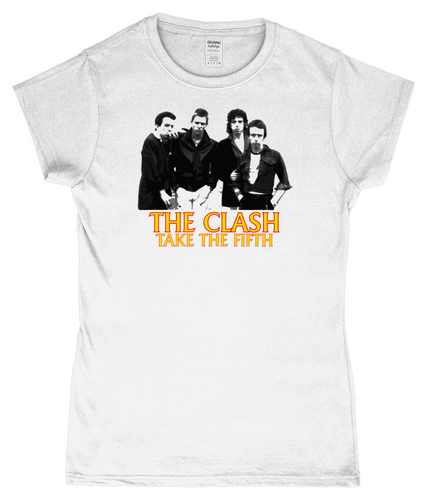 The Clash, Take the Fifth Tour 1979, T-Shirt, Women's