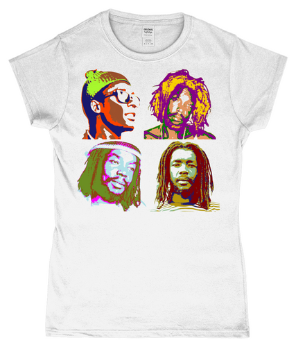 Peter Tosh, Warhol Large, T-Shirt, Women's