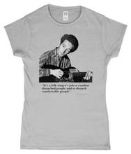 Woody Guthrie, Folk Singer, T-Shirt, Women's