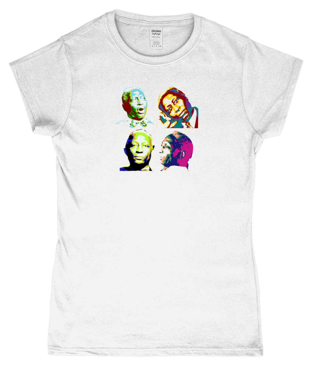 Leadbelly, Warhol, T-Shirt, Women's