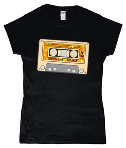 Green Day, Dookie Cassette, T-Shirt, Women's