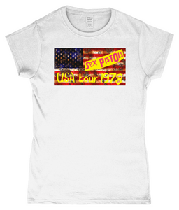 Sex Pistols, USA Tour 1978, T-Shirt, Women's