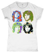 Jim Morrison, Warhol Large, T-Shirt, Women's
