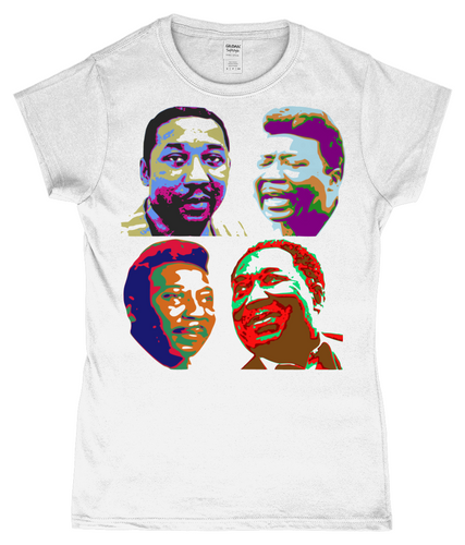 Muddy Waters, Warhol Large, T-Shirt, Women's