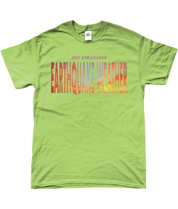 Joe Strummer Earthquake Weather t-shirt