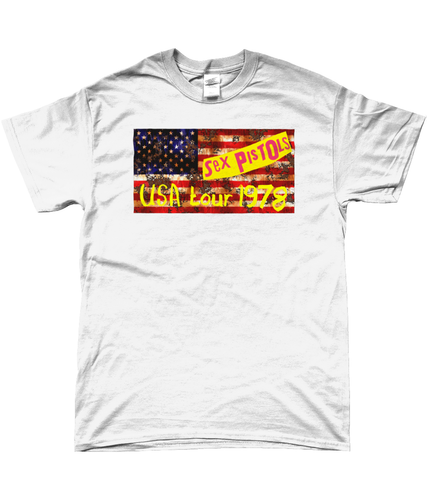 Sex Pistols 1976 USA Tour t-shirt