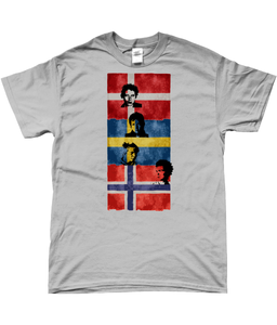 Sex Pistols Scandinavia Tour 1977 t-shirt