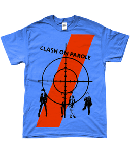 The Clash Out On Parole 1978 Tour t-shirt