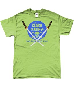 The Clash Far East 1982 Tour t-shirt