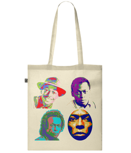 Miles Davis tote shopping bag
