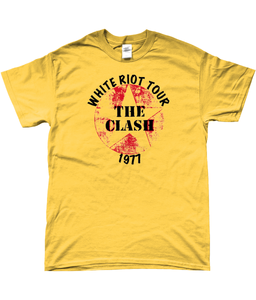 The Clash White Riot Tour 1977 t-shirt
