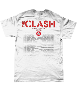 The Clash Sort It Out 1978 Tour t-shirt