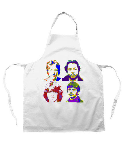 The Beatles apron
