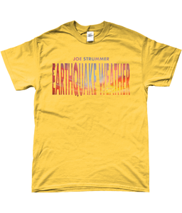 Joe Strummer Earthquake Weather t-shirt