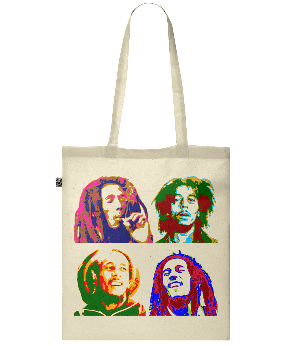 Bob Marley tote bag