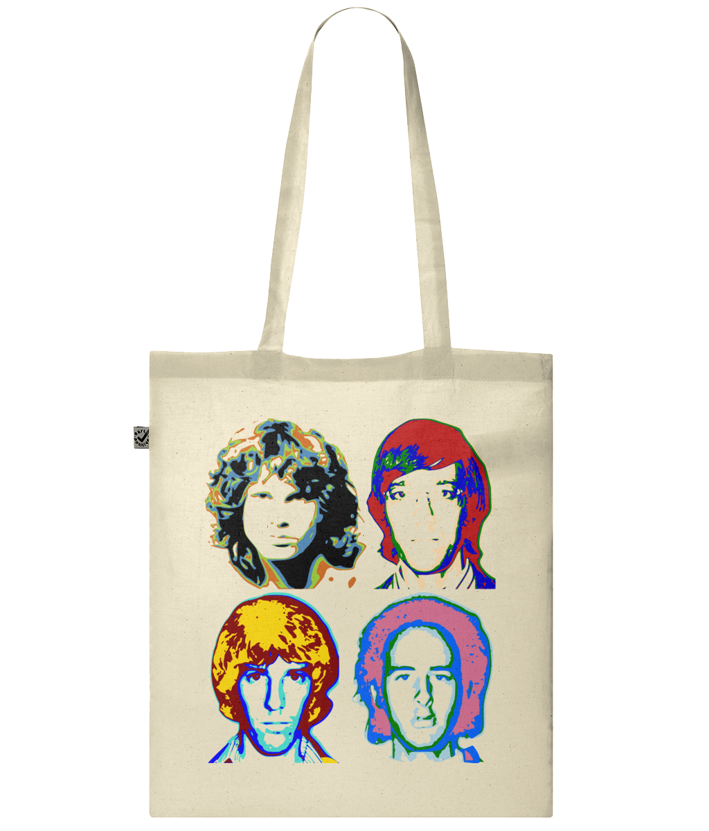 The Doors tote shopping bag