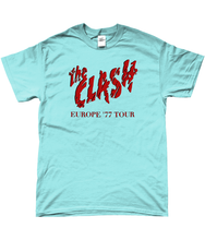 The Clash Europe 1977 Tour t-shirt