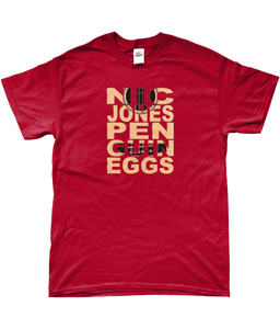 Nic Jones Penguin Eggs t-shirt