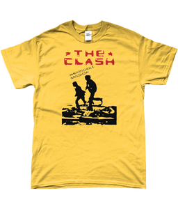 The Clash Impossible Mission 1981 Tour t-shirt