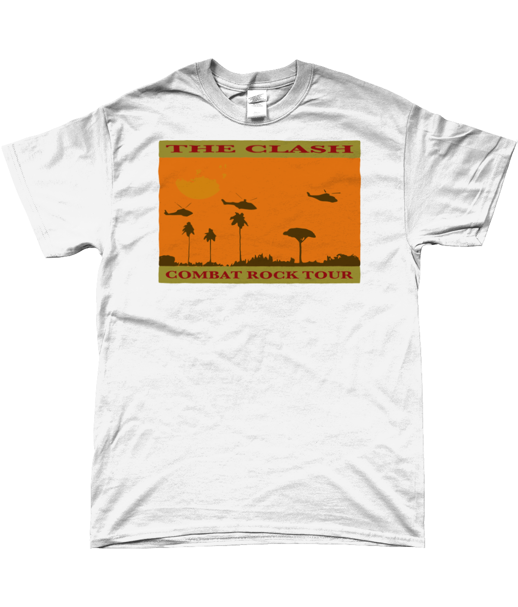 The Clash Combat Rock 1982 Tour t-shirt