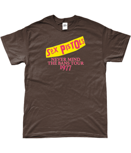Sex Pistols Never Mind the Bans Tour 1977 t-shirt