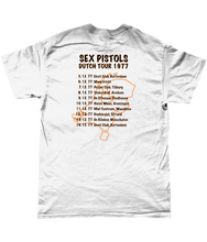 Sex Pistols Dutch Tour 1977 t-shirt