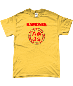 Ramones Non-Stop World Tour 1983 t-shirt