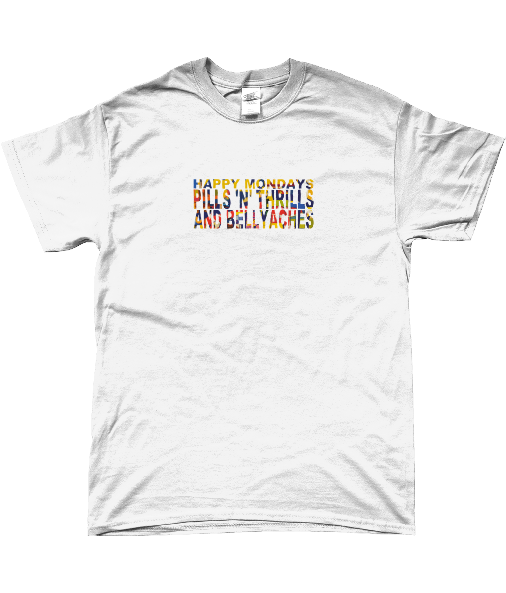 Happy Mondays Pills ’n’ Thrills and Bellyaches t-shirt