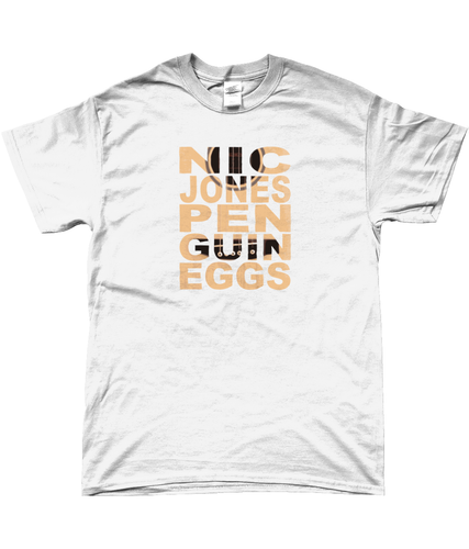 Nic Jones Penguin Eggs t-shirt