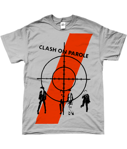 The Clash Out On Parole 1978 Tour t-shirt