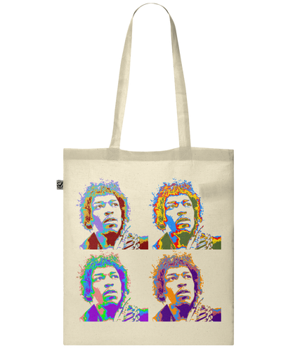 Jimi Hendrix tote bag