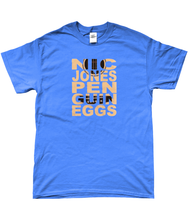 Nic Jones Penguin Eggs t-shirt