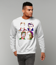 David Bowie, Warhol Large, Sweatshirt, Unisex