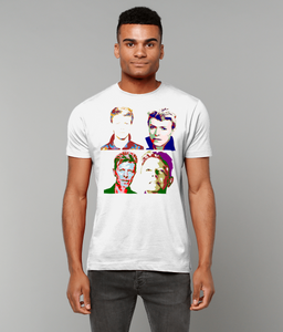 David Bowie, Warhol Large, T-Shirt, Men's