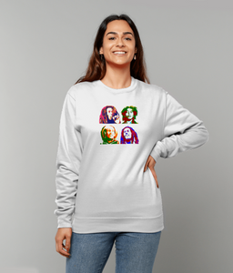 Bob Marley, Warhol, Sweatshirt, Unisex