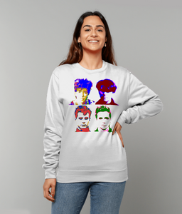 Echo & The Bunnymen, Warhol Large, Sweatshirt, Unisex