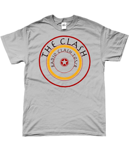 The Clash Radio Clash 1981 UK Tour t-shirt