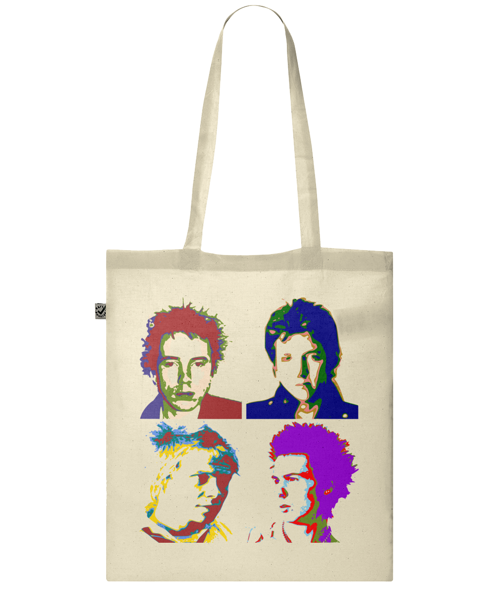 Sex Pistols tote shopping bag