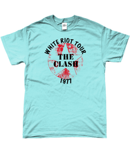 The Clash White Riot Tour 1977 t-shirt