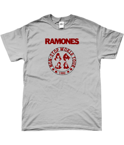 Ramones Non-Stop World Tour 1980 t-shirt