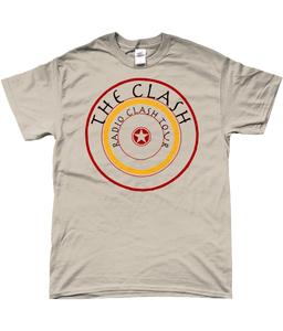 The Clash Radio Clash 1981 UK Tour t-shirt