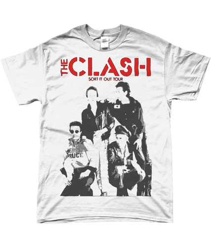 The Clash Sort It Out 1978 Tour t-shirt
