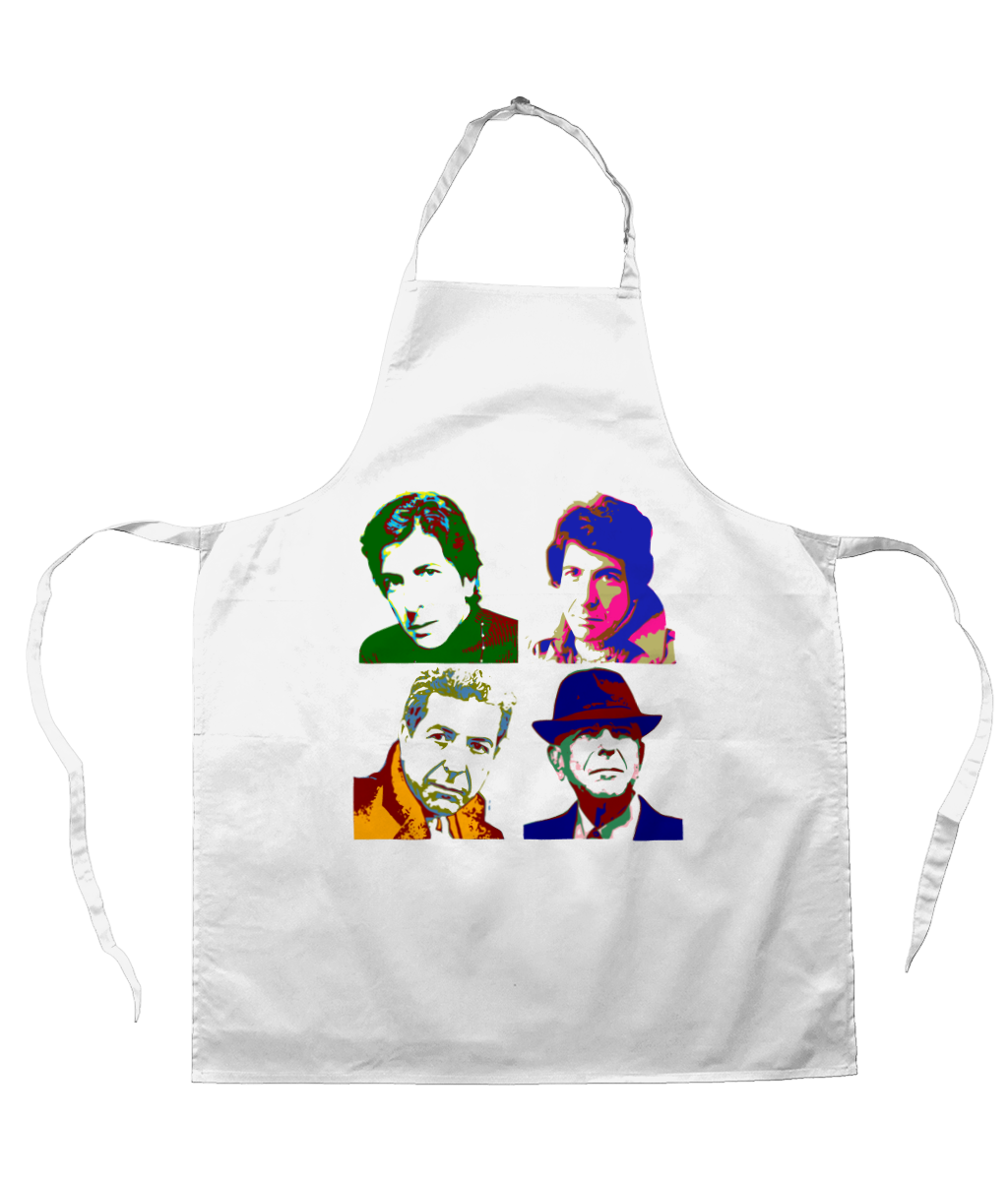 Leonard Cohen apron