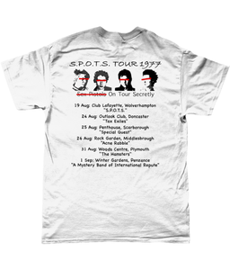 Sex Pistols SPOTS Tour 1977 t-shirt