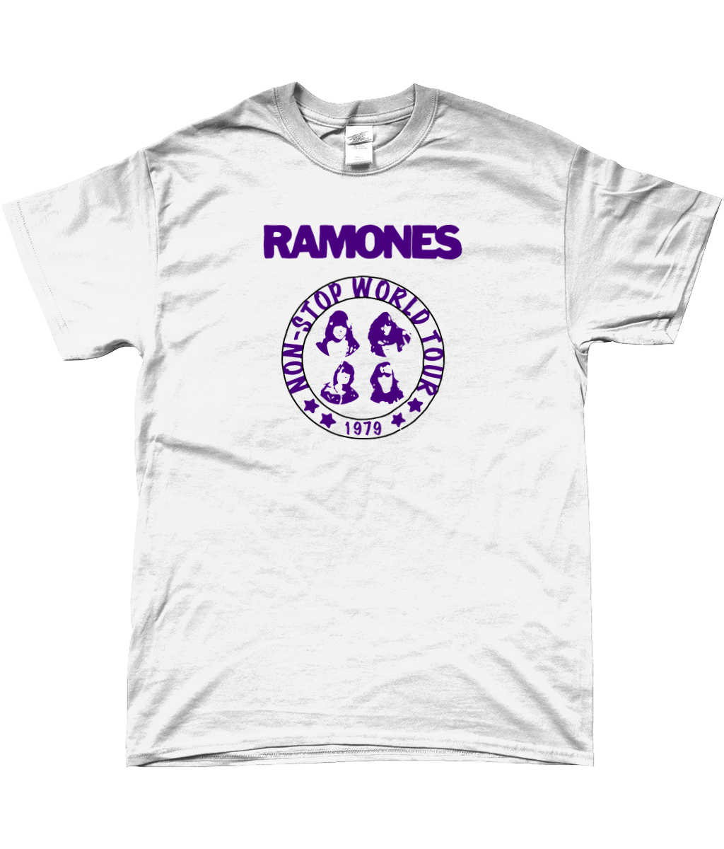 Ramones Non-Stop World Tour 1979 t-shirt