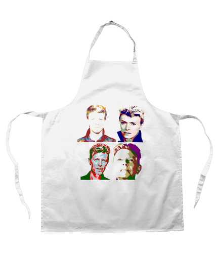 David Bowie apron