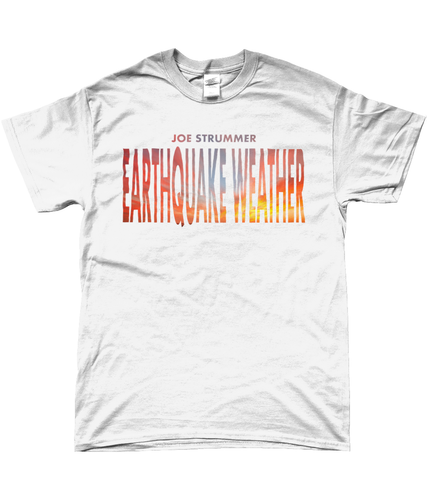 Joe Strummer Earthquake Weather t-shirt